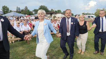 Gmina Ostrówek była gospodarzem niedzielnych Dożynek Powiatu Wieluńskiego